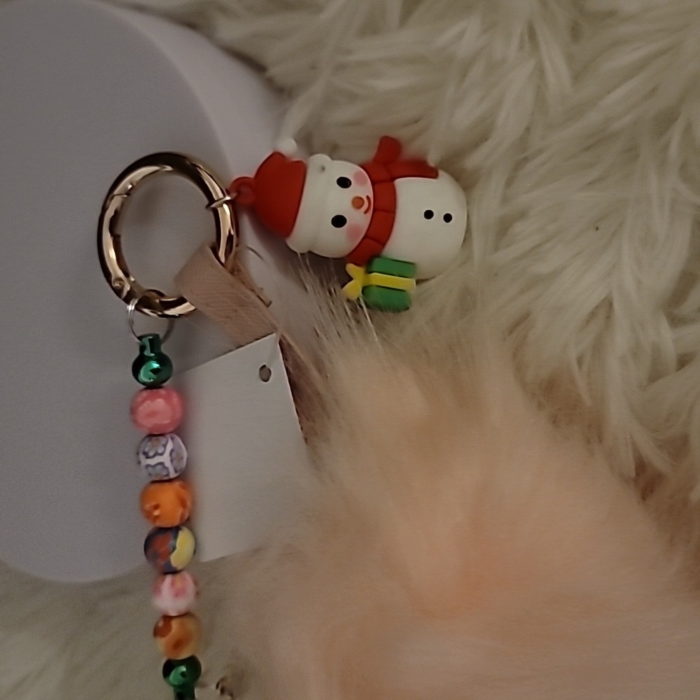 Snowman key ring / charm - Picture 2 of 4